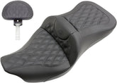 Roadsofa LS With Driver's Backrest Seat - 08+ Touring Seat Saddlemen