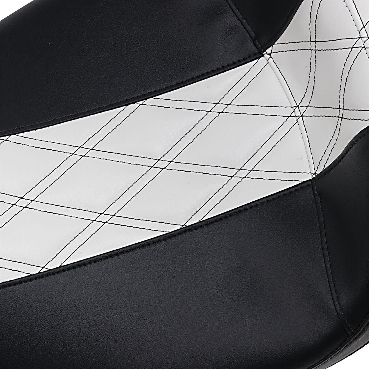 Le Pera Seat Ocast 2 Up Dll Wt Flh SEATS-FOR HARLEY DRESSER/TOURI Le Pera