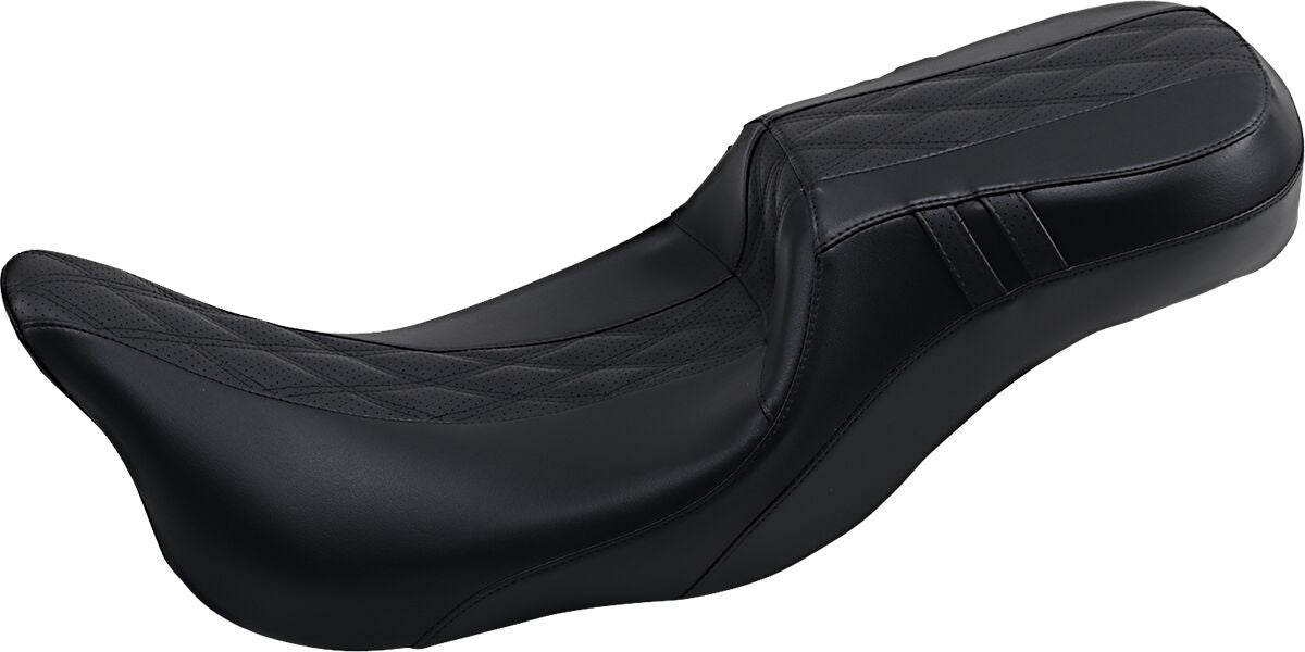 Le Pera Seat Ocast 2 Up Dll Bk Flh SEATS-FOR HARLEY DRESSER/TOURI Le Pera