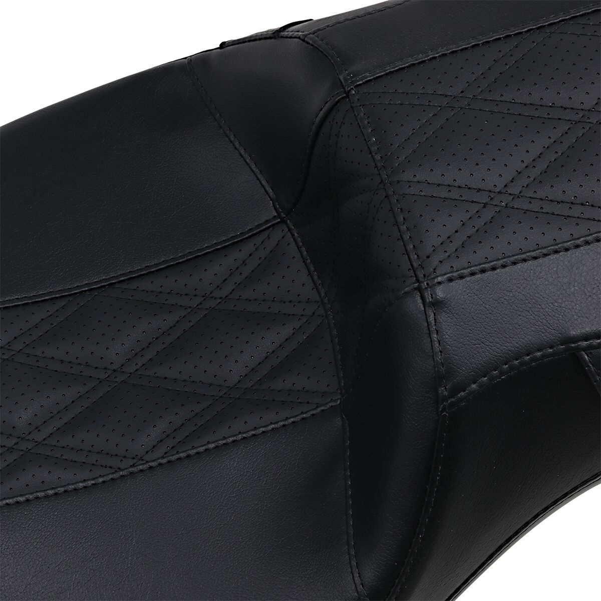 Le Pera Seat Ocast 2 Up Dll Bk Flh SEATS-FOR HARLEY DRESSER/TOURI Le Pera