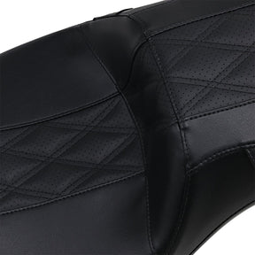 Le Pera Seat Ocast 2 Up Dll Bk Flh SEATS-FOR HARLEY DRESSER/TOURI Le Pera