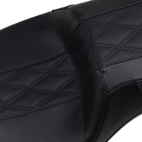 Le Pera Seat Ocast 2 Up Dll Bk Flh SEATS-FOR HARLEY DRESSER/TOURI Le Pera