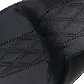 Le Pera Seat Ocast 2 Up Blk Dd Flh SEATS-FOR HARLEY DRESSER/TOURI Le Pera