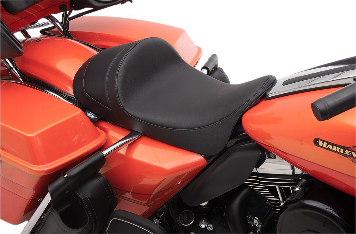 Drag Specialties Seats Seat Solo Frwdlow Fl Vnyl SEATS-FOR HARLEY DRESSER/TOURI Drag Specialties