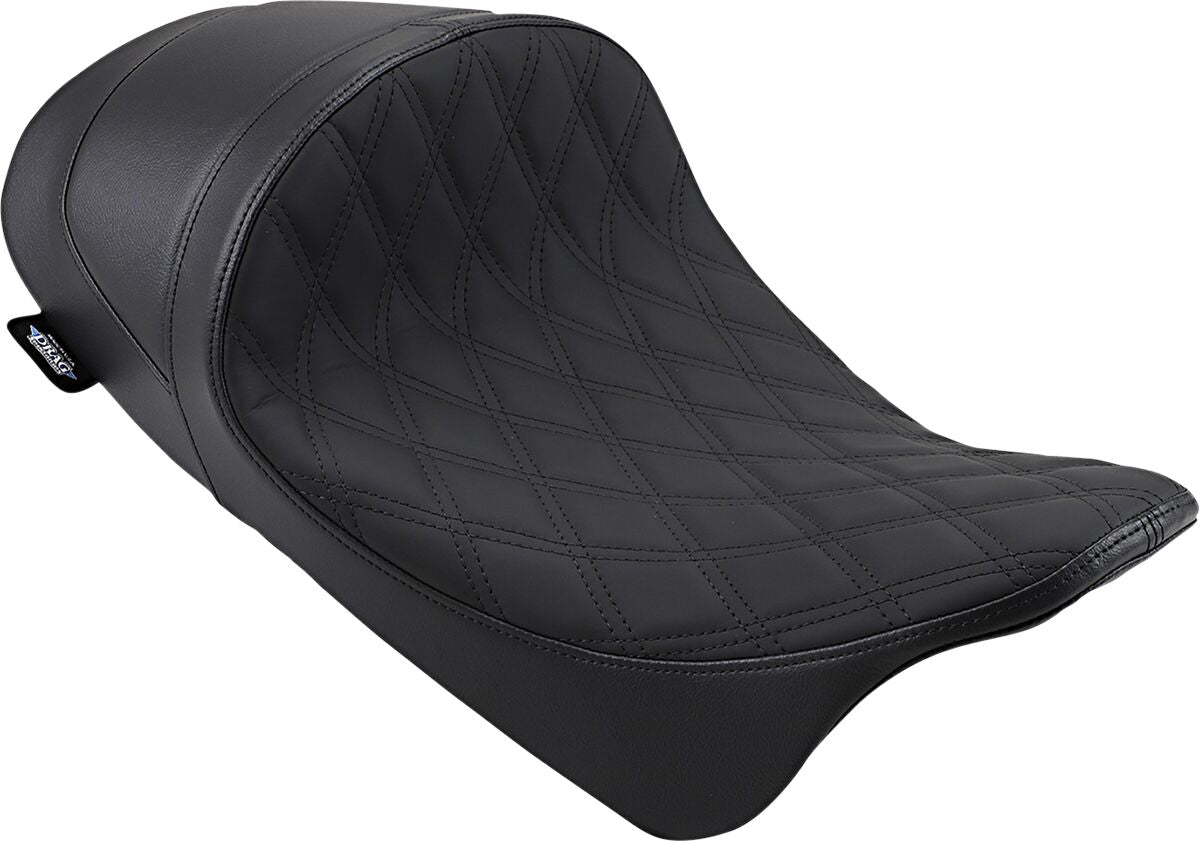 Drag Specialties Seats Seat Solo Frwdlow Diamblk SEATS-FOR HARLEY DRESSER/TOURI Drag Specialties