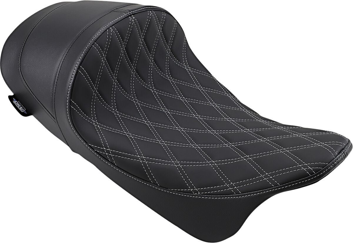 Drag Specialties Seats Seat Solo Frwdlow Diamslv SEATS-FOR HARLEY DRESSER/TOURI Drag Specialties