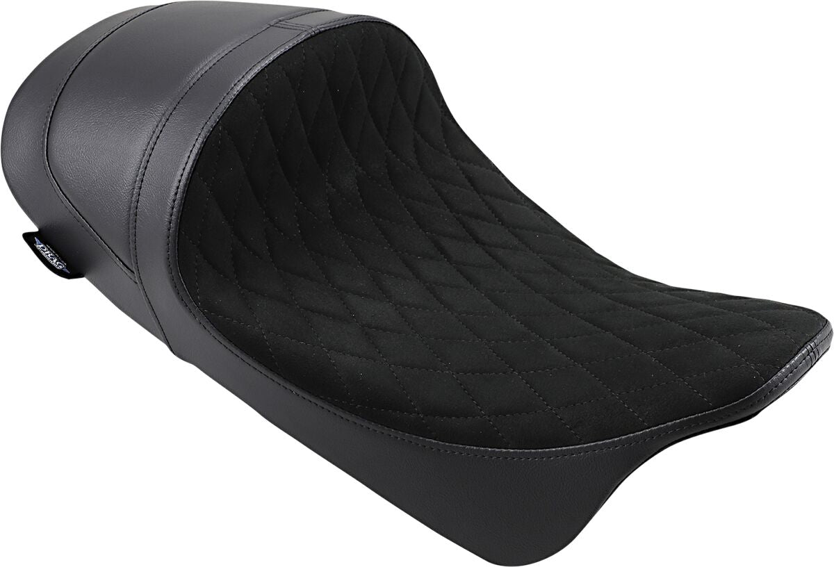 Drag Specialties Seats Seat Solo Frwdlw Diamsued SEATS-FOR HARLEY DRESSER/TOURI Drag Specialties