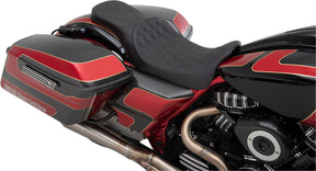 Drag Specialties Seats Seat 2 Up Pred Ddblk Solr Seat Drag Specialties