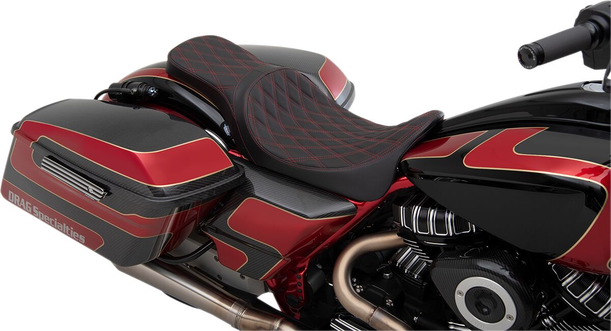 Drag Specialties Seats Seat 2 Up Pred Ddred Solr Seat Drag Specialties