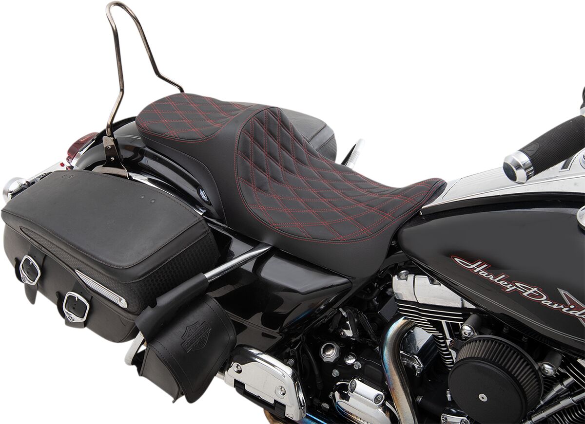 Drag Specialties Seats Seat Pred Iii 2 Up Ddiared Seat Drag Specialties