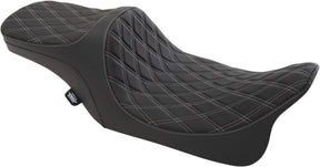 Drag Specialties Seats Seat Pred Iii Ddia Slvr SEATS-FOR HARLEY DRESSER/TOURI Drag Specialties Seats