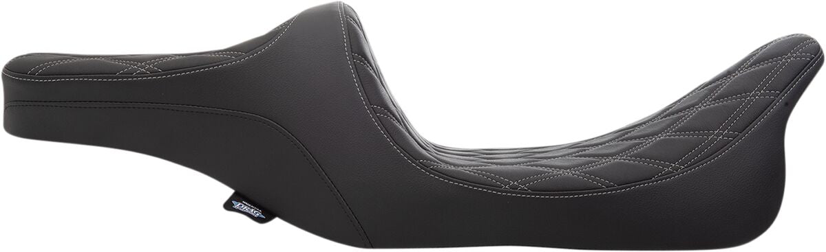 Drag Specialties Seats Seat Pred Iii Ddia Slvr SEATS-FOR HARLEY DRESSER/TOURI Drag Specialties Seats