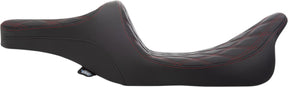 Drag Specialties Seats Seat Pred Iii Ddia Red Vn SEATS-FOR HARLEY DRESSER/TOURI Drag Specialties