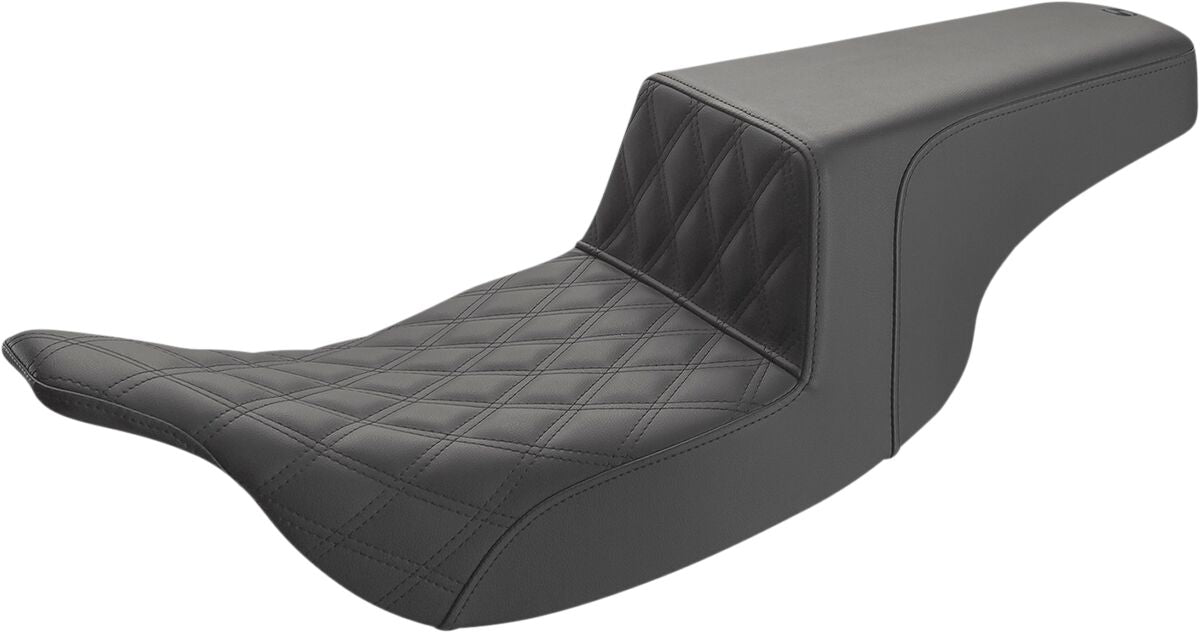 Step Up Front LS Seat - 99-07 Touring FLHT/FLTR (Except FLHX) Seat Saddlemen