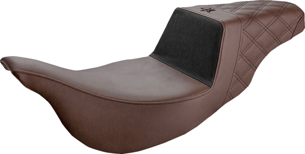 Saddlemen Seat Stepup Unknown Grip SEATS-FOR HARLEY DRESSER/TOURI Saddlemen