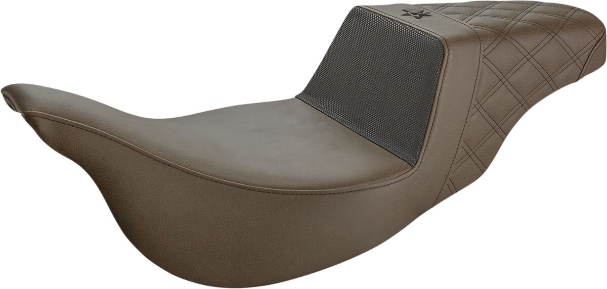 Saddlemen Seat Stepup Unknown Grip SEATS-FOR HARLEY DRESSER/TOURI Saddlemen