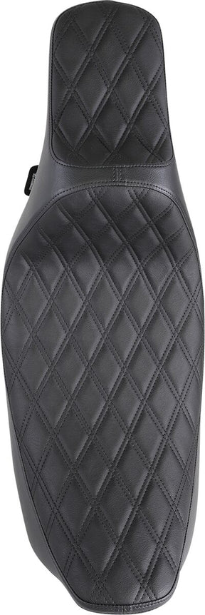 Drag Specialties Seats Seat Pred 3 Ex Rch Dd Blk SEATS-FOR HARLEY DRESSER/TOURI Drag Specialties