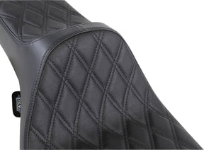 Drag Specialties Seats Seat Pred 3 Ex Rch Dd Blk SEATS-FOR HARLEY DRESSER/TOURI Drag Specialties