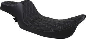 Drag Specialties Seats Seat Pred 3 Ex Rch Dd Sil SEATS-FOR HARLEY DRESSER/TOURI Drag Specialties