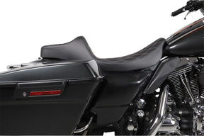 Drag Specialties Seats Seat Pred 3 Ex Rch Dd Sil SEATS-FOR HARLEY DRESSER/TOURI Drag Specialties