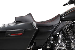 Drag Specialties Seats Seat Pred 3 Ex Rch Dd Red SEATS-FOR HARLEY DRESSER/TOURI Drag Specialties