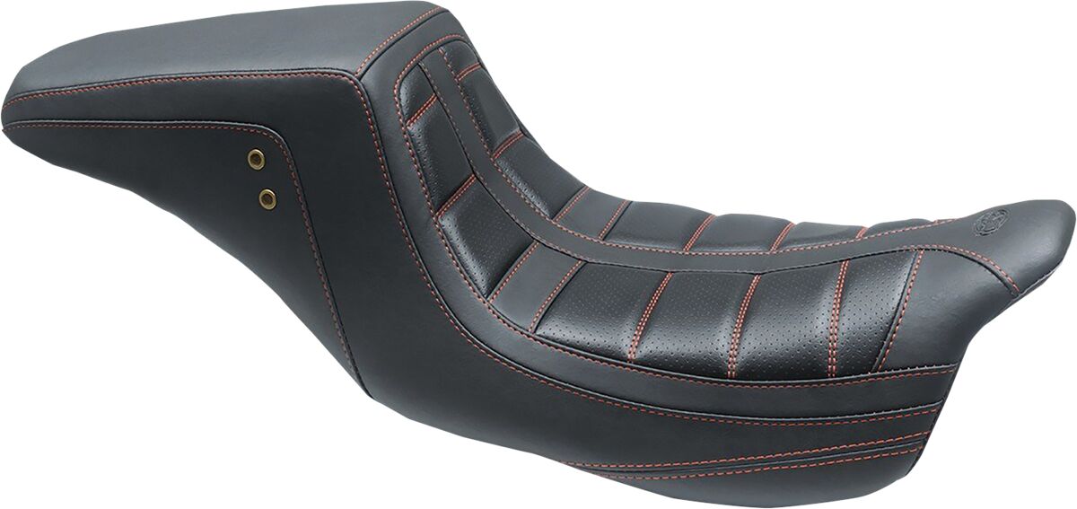 Mustang Seat Sqrbck T&R Blk W/Red Seat Mustang