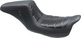 Mustang Seat Sqrbck T&R Blk W/Red Seat Mustang