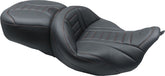 Mustang Seat Supr Tour Blk W/Red Seat Mustang