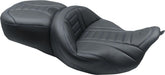 Mustang Seat Supr Tour Blk W/Blue Seat Mustang