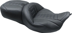 Mustang Seat Supr Tour Blk W/Blue Seat Mustang