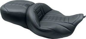 Mustang Seat Supr Tour Blk W/Blue Seat Mustang