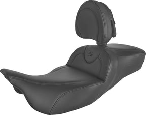 Extented Reach Roadsofa With Driver's Backrest Seat - 08+ Touring Seat Saddlemen