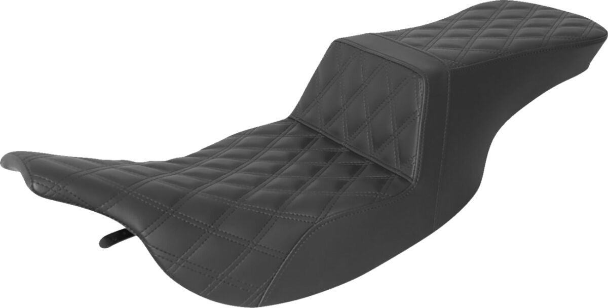 Tour Step-Up Full LS Without Driver's Backrest Seat - 08+ Touring Seat Saddlemen