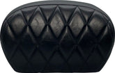 Sissy Bar Pad Single Diamond, Shiny Black Vinyl - 08+ Touring & 18+ Softail Sissy Bar Pads Le Pera Default Title