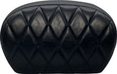 Le Pera Sissy Bar Pad Single Diamond, Shiny Black Vinyl - 08+ Touring & 18+ Softail Seat Backrests Le Pera