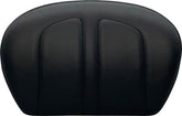Le Pera Sissy Bar Pad Maverick Stitch, Dull Black Vinyl - 08+ Touring & 18+ Softail Seat Backrests Le Pera