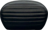 Le Pera Sissy Bar Pad Pleated, Dull Black Vinyl - 08+ Touring & 18+ Softail Seat Backrests Le Pera