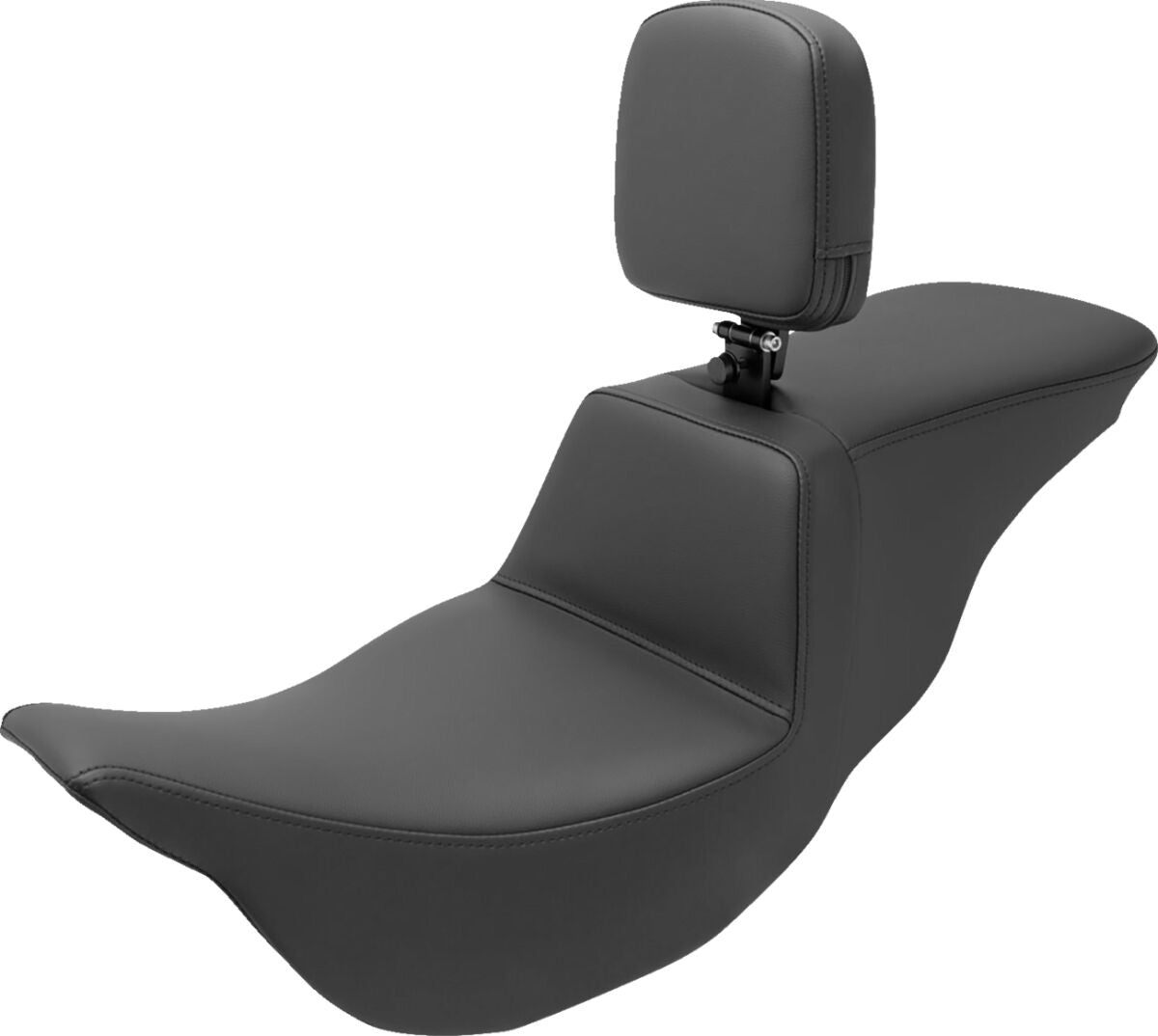 Tour Step-Up With Driver's Backrest Seat - 08+ Touring Seat Saddlemen