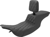 Tour Step-Up Front LS With Driver's Backrest Seat - 97-07 Touring Seat Saddlemen