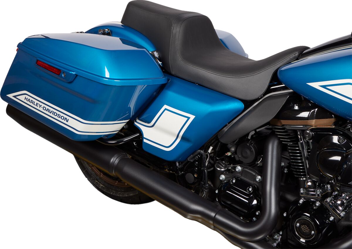 Drag Specialties Seats Seat Predator 1 Up Smooth Vinyl Flh 2008 2023 Seat Drag Specialties