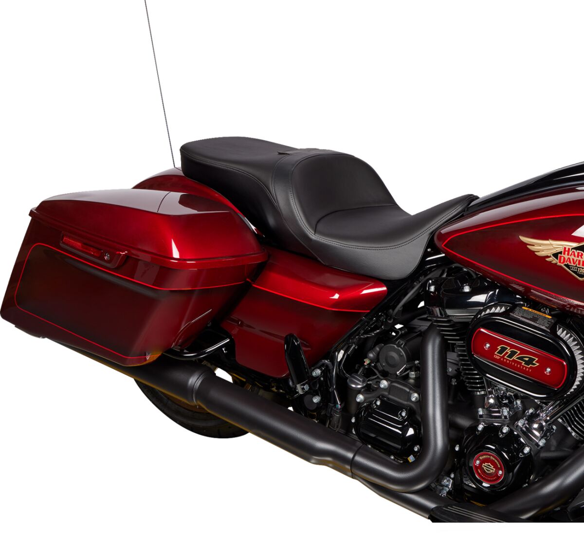 Drag Specialties Seats Seat Freedom Smooth Solar Leather Vinyl Sides Flh 2009 2023 Seat Drag Specialties