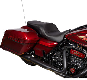 Drag Specialties Seats Seat Freedom Smooth Solar Leather Vinyl Sides Flh 2009 2023 Seat Drag Specialties