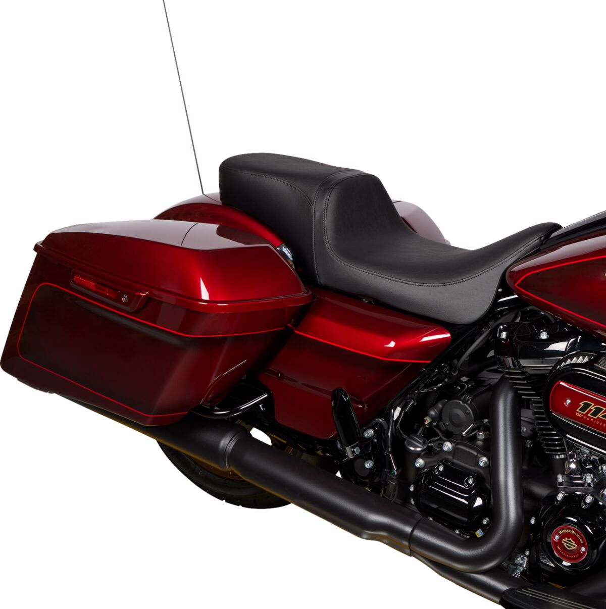 Drag Specialties Seats Seat Predator 2 Up Smooth Vinyl Flh 2008 2023 Seat Drag Specialties