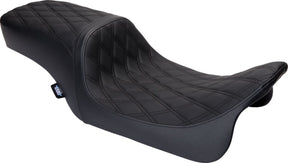 Drag Specialties Seats Seat Predator 2 Up Vinyl Dbl Diamond Blk Stitch Flh 2008 23 Seat Drag Specialties Seats