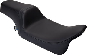 Drag Specialties Seats Seat Predator 1 Up Smooth Solar Leather W/Vinyl Flh 2008 23 Seat Drag Specialties