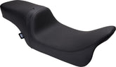Drag Specialties Seats Seat Predator 2up W/Backrest Option Smooth Vinyl Flh 08 23 Seat Drag Specialties