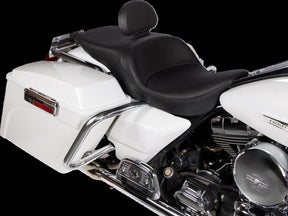 Drag Specialties Seats Seat Freedom Tour Black Smooth SEATS-FOR HARLEY DRESSER/TOURI Drag Specialties