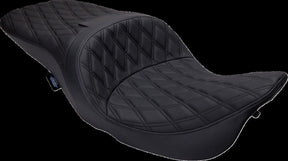 Drag Specialties Seats Seat Freedom Tour Bkdd W/Bk St SEATS-FOR HARLEY DRESSER/TOURI Drag Specialties
