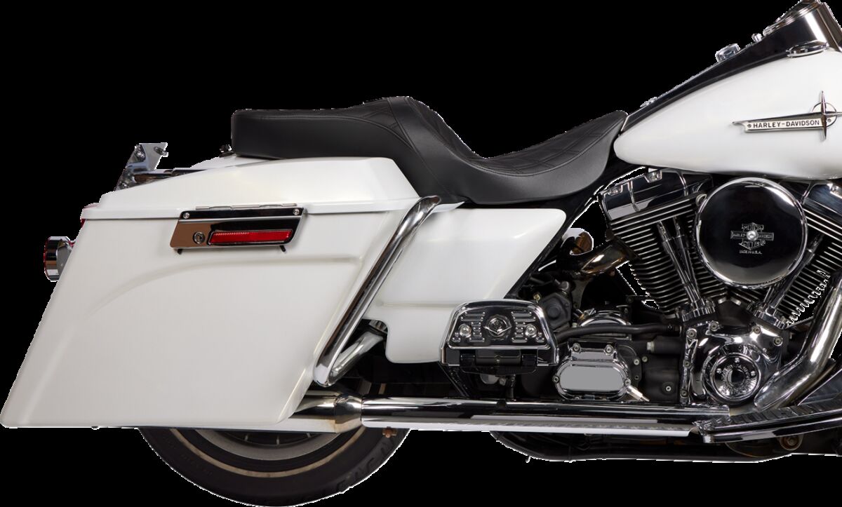 Drag Specialties Seats Seat Freedom Tour Bkdd W/Bk St SEATS-FOR HARLEY DRESSER/TOURI Drag Specialties
