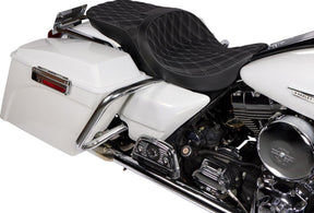 Drag Specialties Seats Seat Freedom Tour Bkdd W/Sv St SEATS-FOR HARLEY DRESSER/TOURI Drag Specialties